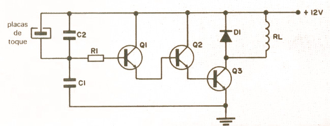 Circuito de Comutador Temporizado 
