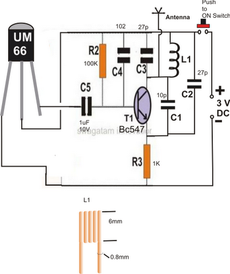 Circuito de Controle Remoto via Rádio FM easy wiring diagram blaster 