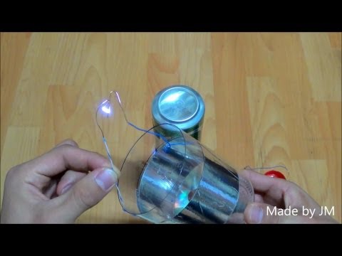Como fazer um Capacitor de garrafa de Plástico PET