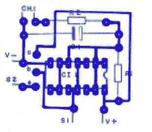 Placa de circuito impresso do Desligamento Automático