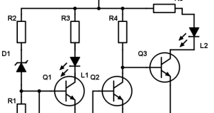 circuito indicador de baixa tensão